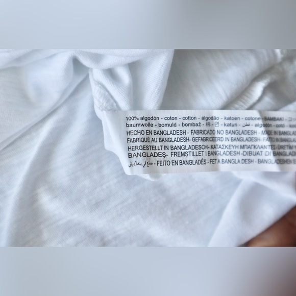 ZARA Kids Plain White T-shirt - Size 13-14 - Picture 4 of 4